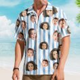 Custom-Funny-Face-Retro-Striped-Pattern-Trendy-Summer-For-Family-Matching-Personalized-Photo-Hawaiian-Shirt_4.jpg