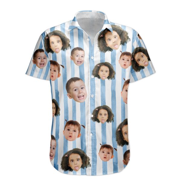 Custom-Funny-Face-Retro-Striped-Pattern-Trendy-Summer-For-Family-Matching-Personalized-Photo-Hawaiian-Shirt_6.jpg
